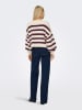 ONLY Sweter w kolorze kremowo-fioletowym
