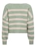 ONLY Pullover in Hellgrün/ Creme