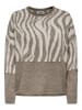 ONLY Sweter w kolorze szarobrązowym