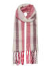 ONLY Schal in Rot/ Weiß - (L)175 x (B)30 cm