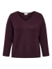ONLY Carmakoma Sweter w kolorze bordowym