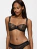 Triumph Balconette-BH "Sea Full of Stars" in Schwarz