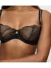 Triumph Balconette-BH "Sea Full of Stars" in Schwarz
