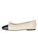 GANT Footwear Leder-Ballerinas in Creme