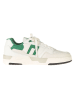 GANT Footwear Leder-Sneakers in Grün/ Weiß