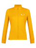 Salewa Fleece vest "Puez" geel