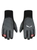Salewa Functionele handschoenen "Ortles" zwart/grijs