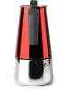 Ibili Espressokocher ''Moca'' in Rot - 280 ml