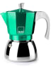 Ibili Espressokocher ''Elba'' in Grün - 450 ml