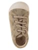 Naturino Leder-Sneakers in Khaki