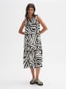 OPUS Sukienka w kolorze czarno-białym
