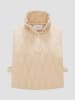 OPUS Doorgestikte bodywarmer beige