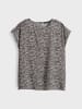 OPUS Shirt zwart/wit