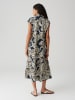 OPUS Kleid in Grau/ Schwarz