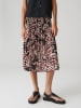 OPUS Rok zwart/bordeaux/beige