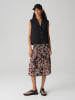 OPUS Rok zwart/bordeaux/beige