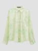 Someday Bluse in Grün/ Gelb