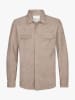 PROFUOMO Leren jas taupe