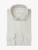PROFUOMO Blouse kaki/wit