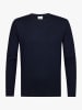 PROFUOMO Wollen longsleeve donkerblauw