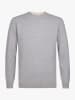 PROFUOMO Wollpullover in Hellblau