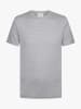PROFUOMO Wollshirt in Grau/ Grau