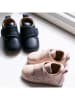 Wheat Leren pantoffels "Dakota" donkerblauw
