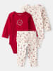 carter's 3tlg. Outfit in Creme/ Rot
