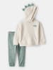 carter's 2-delige outfit grijs/groen