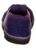kitz-pichler Pantoffels "Bobby" donkerblauw/paars