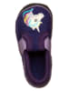 kitz-pichler Pantoffels "Bobby" donkerblauw/paars