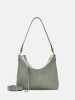 Liebeskind Berlin Leder-Schultertasche "Aissa" in Hellgrün - (B)25 x (H)25,5 x (T)12 cm