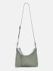 Liebeskind Berlin Leder-Schultertasche "Aissa" in Hellgrün - (B)25 x (H)25,5 x (T)12 cm