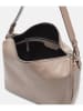 Liebeskind Berlin Leder-Schultertasche "Aissa" in Taupe - (B)25 x (H)25,5 x (T)12 cm