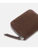 Liebeskind Berlin Leder-Geldbörse in Braun - (B)10 x (H)8 x (T)2 cm