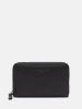 Liebeskind Berlin Leder-Geldbörse in Schwarz - (B)15 x (H)9 x (T)2 cm