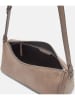 Liebeskind Berlin Leder-Umhängetasche "Amalya" in Taupe - (B)33,5 x (H)20,5 x (T)10,5 cm
