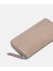 Liebeskind Berlin Leder-Geldbörse in Taupe - (B)19,5 x (H)9,5 x (T)2 cm