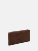 Liebeskind Berlin Leder-Geldbörse in Braun - (B)19,5 x (H)9,5 x (T)2 cm