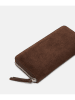 Liebeskind Berlin Leder-Geldbörse in Braun - (B)19,5 x (H)9,5 x (T)2 cm