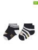 Steiff 2er-Set: Socken in Schwarz