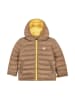 Steiff Wende-Steppjacke in Hellbraun/ Gelb