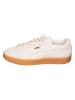 Puma Skórzane sneakersy "Delphin" w kolorze beżowym