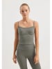 Rethinkit Top funkcyjny "True to body" w kolorze zielonym