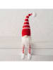 Boltze Randzitter "Kuno" wit/rood - (H)60 cm