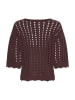 MOSS COPENHAGEN Sweter "Fairyn" w kolorze ciemnobrązowym