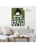 Orangewallz Ingelijste kunstdruk "Green Boo"