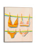 Orangewallz Ingelijste kunstdruk "After Swimming"