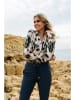 &Co Woman Blouse "Vayen" crème/blauw