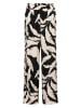 &Co Woman Marlenehose in Schwarz/ Creme